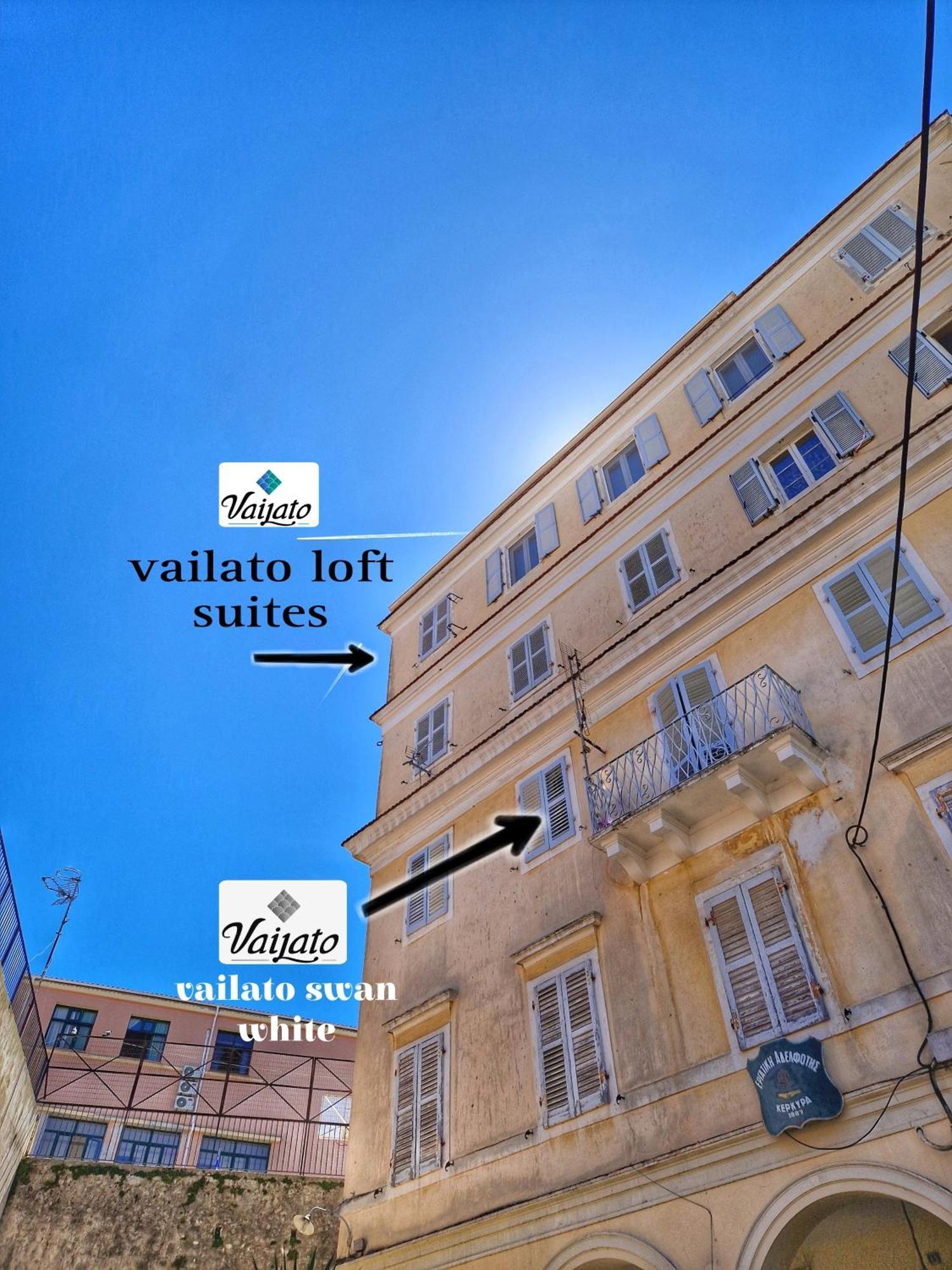 Vailato Swan White Suite Korfu Dış mekan fotoğraf
